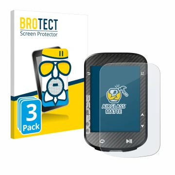 Vorderseite einer Produktverpackung mit dem Markenlogo BROTECT. Daneben ist das Gerät iGPSPORT BSC300 mit dem zugehörigen Disp