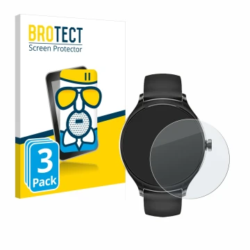 Vorderseite einer Produktverpackung mit dem Markenlogo BROTECT. Daneben ist das Gerät Pireware Harmony 4 mit dem zugehörigen D