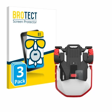 Vorderseite einer Produktverpackung mit dem Markenlogo BROTECT. Daneben ist das Gerät Kress Mission Mega 3000 KR133E mit dem z