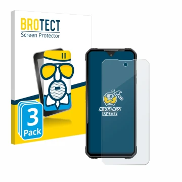 Vorderseite einer Produktverpackung mit dem Markenlogo BROTECT. Daneben ist das Gerät iiiF150 Air 1 Ultra Plus (2023) mit dem 