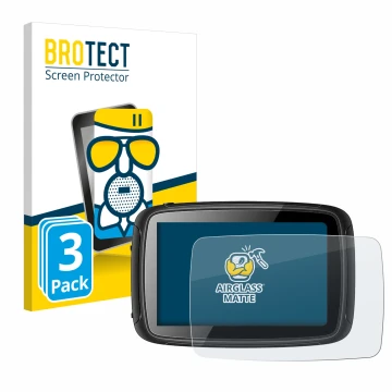 Vorderseite einer Produktverpackung mit dem Markenlogo BROTECT. Daneben ist das Gerät Elebest Carplay C650 5