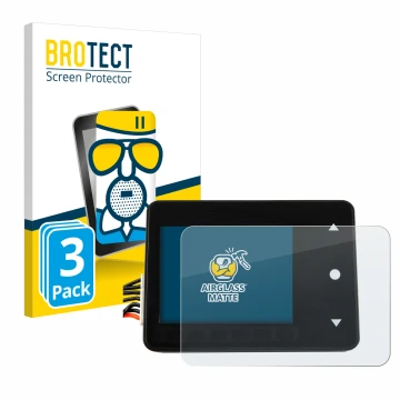 Vorderseite einer Produktverpackung mit dem Markenlogo BROTECT. Daneben ist das Gerät Spektrum Smart Technology XBC100 mit dem