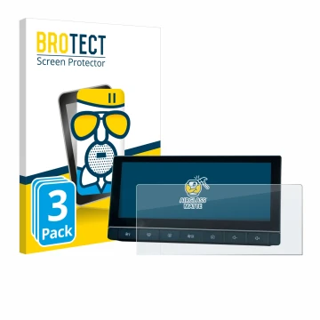 Vorderseite einer Produktverpackung mit dem Markenlogo BROTECT. Daneben ist das Gerät MG 5 IPS-HD 10.25