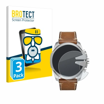 Vorderseite einer Produktverpackung mit dem Markenlogo BROTECT. Daneben ist das Gerät Diesel Mega Chief mit dem zugehörigen Di