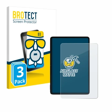 Vorderseite einer Produktverpackung mit dem Markenlogo BROTECT. Daneben ist das Gerät Xiaomi Pad 6S Pro 12.4