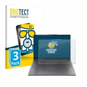 Vorderseite einer Produktverpackung mit dem Markenlogo BROTECT. Daneben ist das Gerät Lenovo Yoga 7i 2-in-1 Gen 9 16