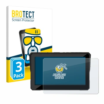 Vorderseite einer Produktverpackung mit dem Markenlogo BROTECT. Daneben ist das Gerät Carpuride W502 5