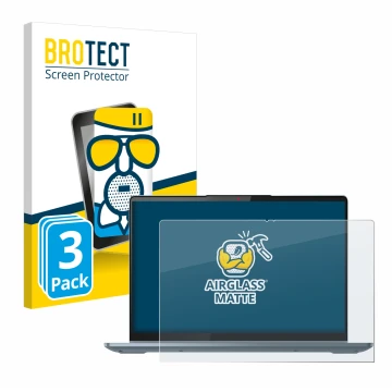 Vorderseite einer Produktverpackung mit dem Markenlogo BROTECT. Daneben ist das Gerät Lenovo IdeaPad 5i 2-in-1 Gen 9 14