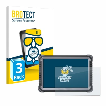 Vorderseite einer Produktverpackung mit dem Markenlogo BROTECT. Daneben ist das Gerät Topdon Phoenix Plus mit dem zugehörigen 