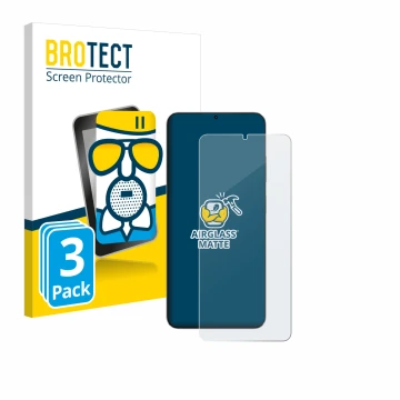 Vorderseite einer Produktverpackung mit dem Markenlogo BROTECT. Daneben ist das Gerät Blackview Oscal Tiger 10 mit dem zugehör