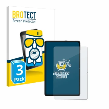 Vorderseite einer Produktverpackung mit dem Markenlogo BROTECT. Daneben ist das Gerät Xiaomi Redmi Pad Pro mit dem zugehörigen