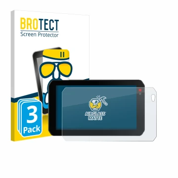 Vorderseite einer Produktverpackung mit dem Markenlogo BROTECT. Daneben ist das Gerät Chigee AIO-5 Lite mit dem zugehörigen Di