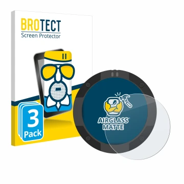 Vorderseite einer Produktverpackung mit dem Markenlogo BROTECT. Daneben ist das Gerät Beeline Moto II mit dem zugehörigen Disp