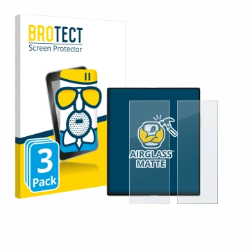 Vorderseite einer Produktverpackung mit dem Markenlogo BROTECT. Daneben ist das Gerät Samsung Galaxy Z Fold 6 5G (Inneres Disp