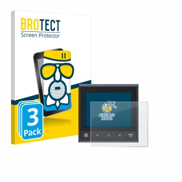 Vorderseite einer Produktverpackung mit dem Markenlogo BROTECT. Daneben ist das Gerät B&G Triton 2 mit dem zugehörigen Display