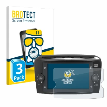 Vorderseite einer Produktverpackung mit dem Markenlogo BROTECT. Daneben ist das Gerät Lancia Ypsilon 7