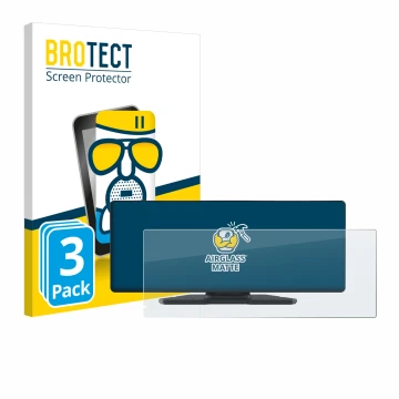 Vorderseite einer Produktverpackung mit dem Markenlogo BROTECT. Daneben ist das Gerät Carpuride W903 9.3