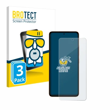 Vorderseite einer Produktverpackung mit dem Markenlogo BROTECT. Daneben ist das Gerät HMD Pulse mit dem zugehörigen Displaysch