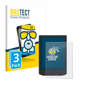 Vorderseite einer Produktverpackung mit dem Markenlogo BROTECT. Daneben ist das Gerät Vivlio Light HD Color mit dem zugehörige