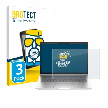 Vorderseite einer Produktverpackung mit dem Markenlogo BROTECT. Daneben ist das Gerät HP ProBook 440 G11 mit dem zugehörigen D