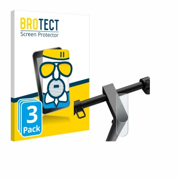 Vorderseite einer Produktverpackung mit dem Markenlogo BROTECT. Daneben ist das Gerät Navee S65 mit dem zugehörigen Displaysch