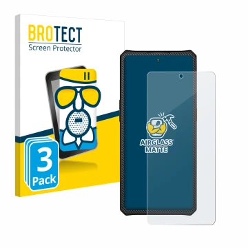 Vorderseite einer Produktverpackung mit dem Markenlogo BROTECT. Daneben ist das Gerät iiiF150 Air 2 Ultra mit dem zugehörigen 