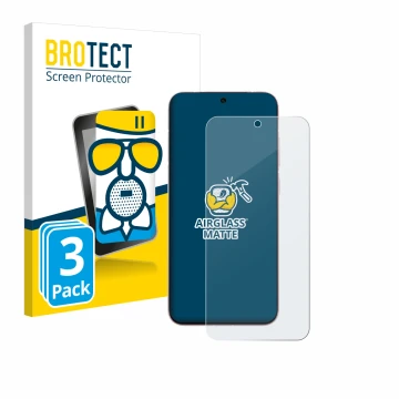 Vorderseite einer Produktverpackung mit dem Markenlogo BROTECT. Daneben ist das Gerät Vivo X200 Pro mini mit dem zugehörigen D
