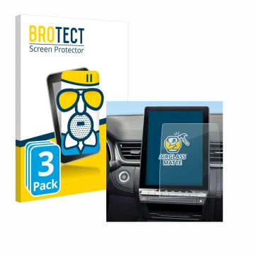 Vorderseite einer Produktverpackung mit dem Markenlogo BROTECT. Daneben ist das Gerät Renault Symbioz 2024 mit dem zugehörigen