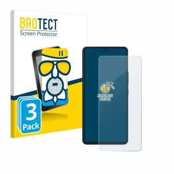 Vorderseite einer Produktverpackung mit dem Markenlogo BROTECT. Daneben ist das Gerät ASUS ROG Phone 8 Pro Edition mit dem zug