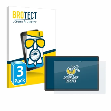 Vorderseite einer Produktverpackung mit dem Markenlogo BROTECT. Daneben ist das Gerät Mediacom Azimut 4 Pro 11.97