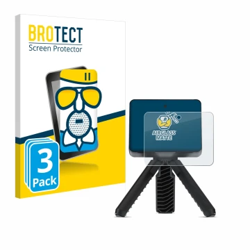 Vorderseite einer Produktverpackung mit dem Markenlogo BROTECT. Daneben ist das Gerät Garmin Approach R10 mit dem zugehörigen 