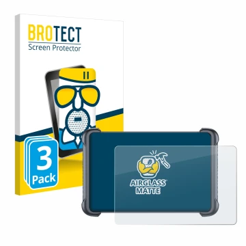 Vorderseite einer Produktverpackung mit dem Markenlogo BROTECT. Daneben ist das Gerät Thinkcar Thinkscan 689BT mit dem zugehör