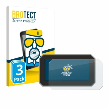 Vorderseite einer Produktverpackung mit dem Markenlogo BROTECT. Daneben ist das Gerät Suzuki V-Strom 800DE 2024 mit dem zugehö