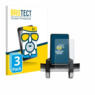 Vorderseite einer Produktverpackung mit dem Markenlogo BROTECT. Daneben ist das Gerät Joyor S5 V1 mit dem zugehörigen Displays