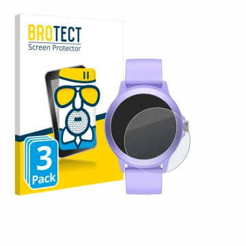 Vorderseite einer Produktverpackung mit dem Markenlogo BROTECT. Daneben ist das Gerät SPC Smartee Duo Vivo 1.27