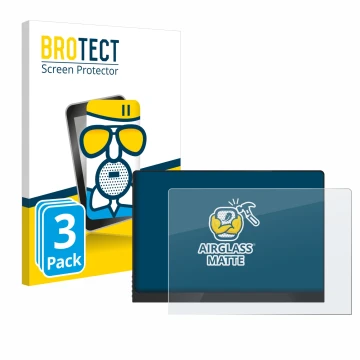 Vorderseite einer Produktverpackung mit dem Markenlogo BROTECT. Daneben ist das Gerät Uperfect UColor O2 16