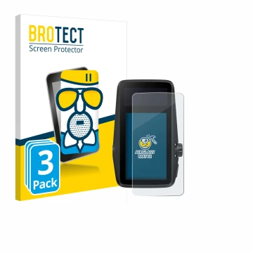 Vorderseite einer Produktverpackung mit dem Markenlogo BROTECT. Daneben ist das Gerät Coros Dura mit dem zugehörigen Displaysc