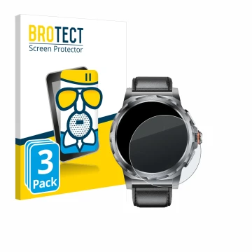 Vorderseite einer Produktverpackung mit dem Markenlogo BROTECT. Daneben ist das Gerät LIGE SML6-R-E 1.43