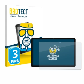 Vorderseite einer Produktverpackung mit dem Markenlogo BROTECT. Daneben ist das Gerät Doogee U11 mit dem zugehörigen Displaysc