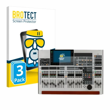 Vorderseite einer Produktverpackung mit dem Markenlogo BROTECT. Daneben ist das Gerät Behringer Wing (Set bestehend aus 11 Fol