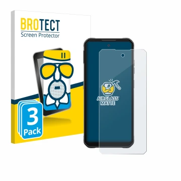 Vorderseite einer Produktverpackung mit dem Markenlogo BROTECT. Daneben ist das Gerät iiiF150 B3 Pro mit dem zugehörigen Displ