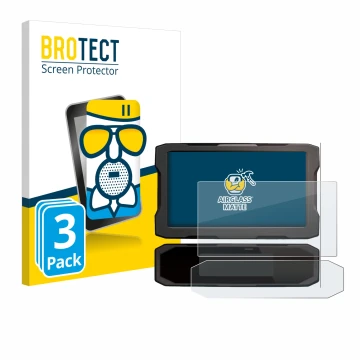 Vorderseite einer Produktverpackung mit dem Markenlogo BROTECT. Daneben ist das Gerät Honda NT 1100 2021 mit dem zugehörigen D