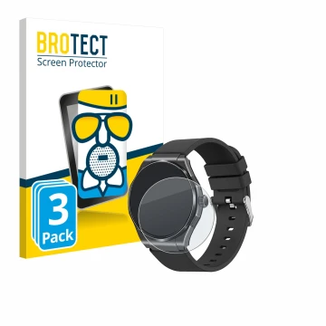 Vorderseite einer Produktverpackung mit dem Markenlogo BROTECT. Daneben ist das Gerät Knauermann Pro 3 2024 (rund) mit dem zug