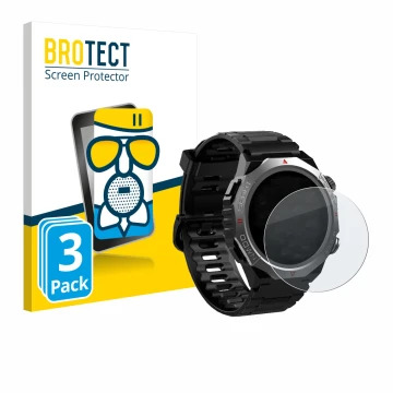 Vorderseite einer Produktverpackung mit dem Markenlogo BROTECT. Daneben ist das Gerät Atheewon S10 1.39