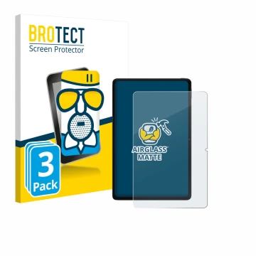 Vorderseite einer Produktverpackung mit dem Markenlogo BROTECT. Daneben ist das Gerät Xiaomi POCO Pad 11