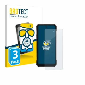 Vorderseite einer Produktverpackung mit dem Markenlogo BROTECT. Daneben ist das Gerät Ulefone Armor 30 Pro mit dem zugehörigen