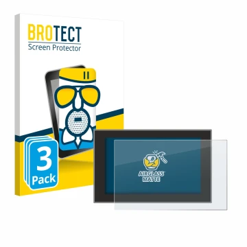 Vorderseite einer Produktverpackung mit dem Markenlogo BROTECT. Daneben ist das Gerät Dacia Duster 3 2025 mit dem zugehörigen 