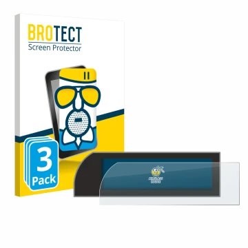 Vorderseite einer Produktverpackung mit dem Markenlogo BROTECT. Daneben ist das Gerät Porsche 911 Typ 992 Rechtslenker mit dem