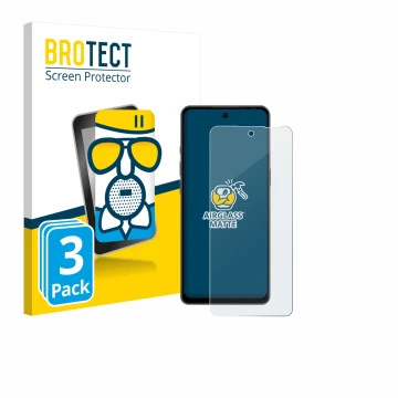 Vorderseite einer Produktverpackung mit dem Markenlogo BROTECT. Daneben ist das Gerät Ulefone Note 18 Pro mit dem zugehörigen 
