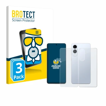 Vorderseite einer Produktverpackung mit dem Markenlogo BROTECT. Daneben ist das Gerät Samsung Galaxy S25 Edge (Display+Rücksei